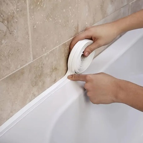 WA42203 Beyaz (uzunluk 1.5m, genişlik 2.2cm) Mutfağa Özel Su Geçirmez Bant Lavabo