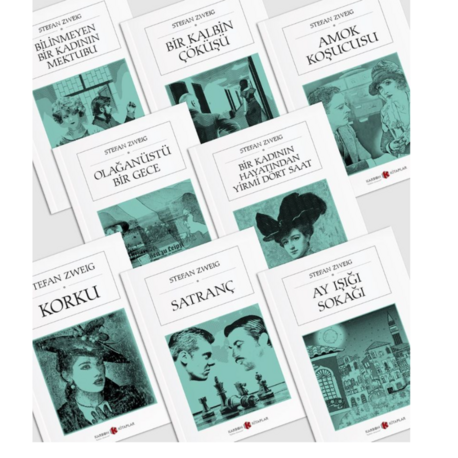 9781695329720 Stefan Zweig Seti (8 Kitap) KARBON KİTAPLAR
