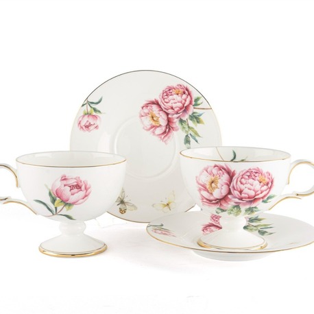 P367.117730 Redrose 2lı Çay Seti 220cc Butik Mutfak