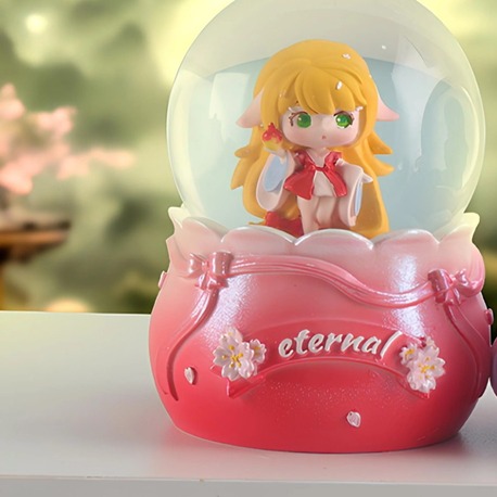 BSNW-XJC0279-45 Snowball 45mm Işıklı Kar Küre Yeni Gelen Şubat 2025 1 Adet
