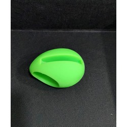 A04LOJ Oval Silikon 8cm Iphone 4 için Doğal Ses Yükseltici Stand Yeşil Aksesuar 1 Adet
