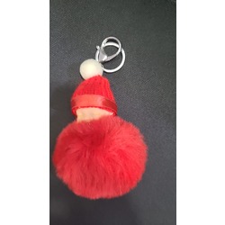 AB0CHR2WLXH Bebek Anahtarlık Babydoll Kadınlar İçin Karikatür Peluş Halkalı Hediyelik 1 Adet