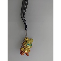 FP-2902 Ayıcık Teddy Bear Anahtarlık Çakmak Lighter XX Gold Degrade Çanta Süsü 1 Adet