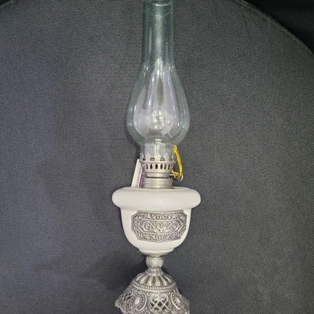 080520251937 Cam Metal Gaz Lambası Vintage 30x7cm 1 Adet
