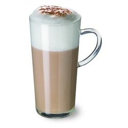 SH82007 Simax Karina Mug Uzun Kupa Cam Klasik Koleksiyon 0,35 litre 102x145mm Tekli Bardak