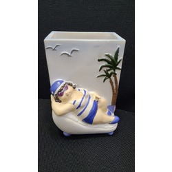 A361028 Giftpoint Şişman Mayolu Kadın 11x4cm Kalemlik Diş Fırçalık 1 Adet