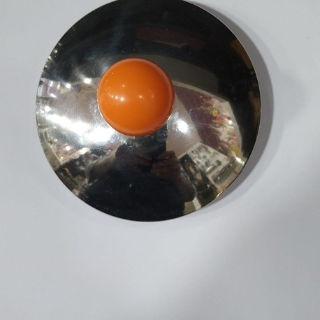 B185927042026 kapak İç çap. 9.8 cm metal demlik çaydanlık kapağı 1 adet