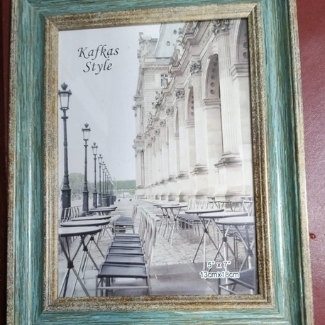 B165015042026 13X18CM ÇERÇEVE PHOTO FRAME yeşil 1 ADET