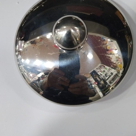DE185927042026 kapak İç çap. 9 cm metal demlik çaydanlık kapağı 1 adet