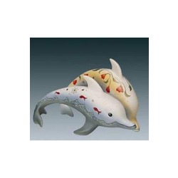 Goebel LE Sunrise 2 Dolphins 13cm yatay 66-942-05-3