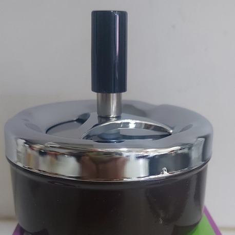 AADA-1-154 basmalı küllük Yük 11cm Çap 9 cm Kahverengi