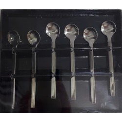 097SP6156MSP Çay Kaşığı Seti 6 Parça Paslanmaz Çelik 10cm 