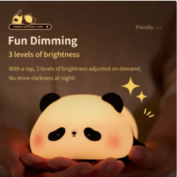 Sevimli LED gece lambası(PANDA)