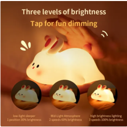 Sevimli LED gece lambası(TAVŞAN)