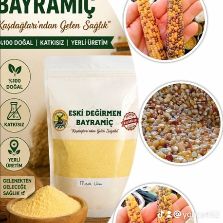 ESKİ DEĞİRMEN BAYRAMİÇ MISIR UNU KG