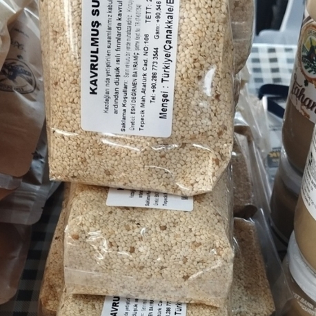 ESKİ DEĞİRMEN BAYRAMİÇ KAVRULMUŞ SUSAM 250gr