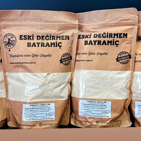 ESKİ DEĞİRMEN BAYRAMİÇ KARAKILÇIK BUĞDAY UNU 1KG