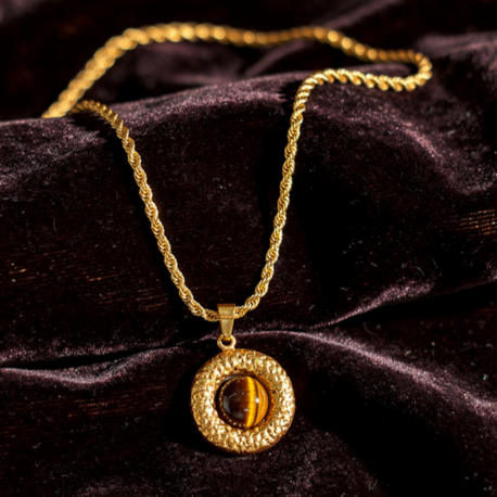 Çelik Gold Kolye
