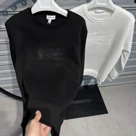 LACOSTE SİYAH KAZAK