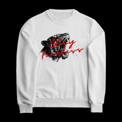 STAY FEARLESS WHITE SWEATSHIRT