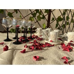 LÜSTERLİ 18 PARÇA SET