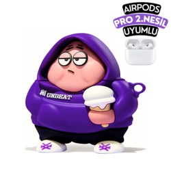 Airpods Pro 2. Nesil Uyumlu Hoodie Tasarım Patrick Yıldız Figürlü Kulaklık Kılıfı