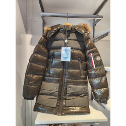 moncler yeşil parlak mont 