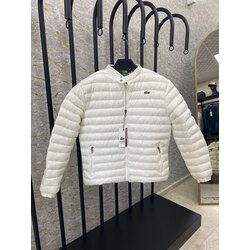 Lacoste beyaz hakim yaka mont