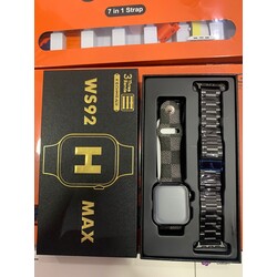 WS92 Max Metal Kordonlu Amoled Ekran Watch 8 Pro Max Akıllı Saat