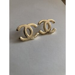 Taşsız Chanel Küpe