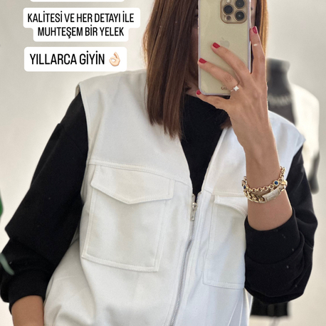 SÜET Yelek 