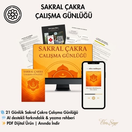 Yapay Zeka Destekli Sakral Çakra Çalışma Günlüğü