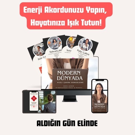 Modern Dünyada 7 Çakra Akoru Seti