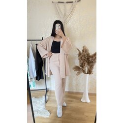 Bej Kimono Takım