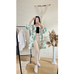 Desenli Kimono