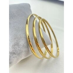 Çelik 6.5 Cm Bombeli Ajda Bileklik 
