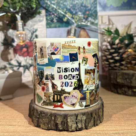 Vision Board kişiye özel kupa