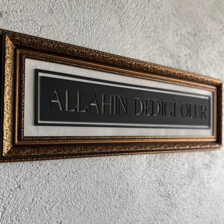 Allah'ın Dediği Olur Tablo