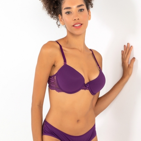 148-007040 Miorre Push-Up Dolgulu Dantel Detaylı Sütyen Takım