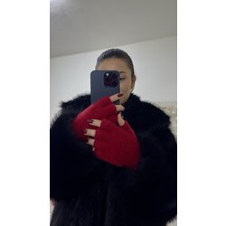 Peluş kesik eldiven