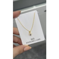 925 ayar gümüş fatmaana eli kolye