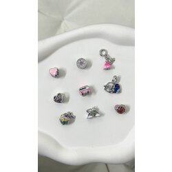 Pandora bilekkik uyumlu charm |Altın kaplama