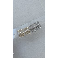 minimal sallantılı küpe /ALTIN KAPLAMA