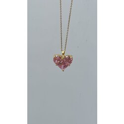 pink love kolye /ÇELİK