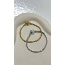 Amour love pandora bileklik |Altın kaplama