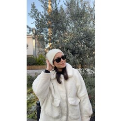 Beyaz angora bere