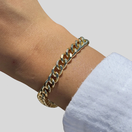 Basic zincir bileklik |14K VİP KAPLAMA