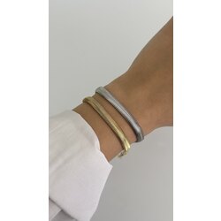 Tırtıl zincir bileklik/ÇELİK