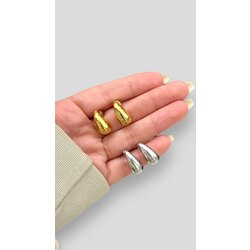 Mini damla küpe |ÇELİK
