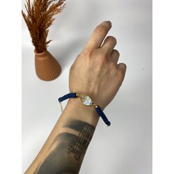 (G005) LACİVERT FİMO BALIKLI BİLEKLİK